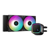 DEEPCOOL LE520 240mm Black Liquid CPU Cooler with ARGB PWM Fan  - R-LE520-BKAMMN-G-1 - Image 2